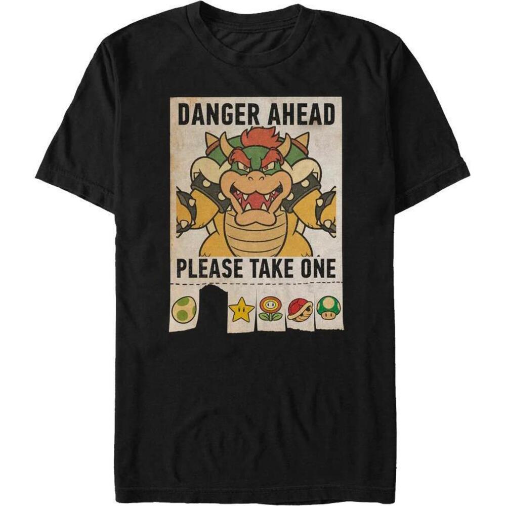 Danger Ahead Super Mario Bros Tshirt